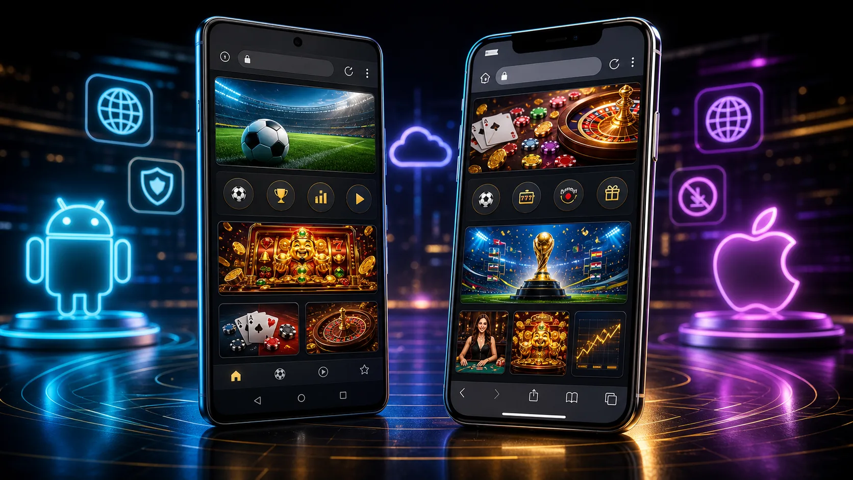 Experiência cbet compatível com Android e iOS no navegador mobile
